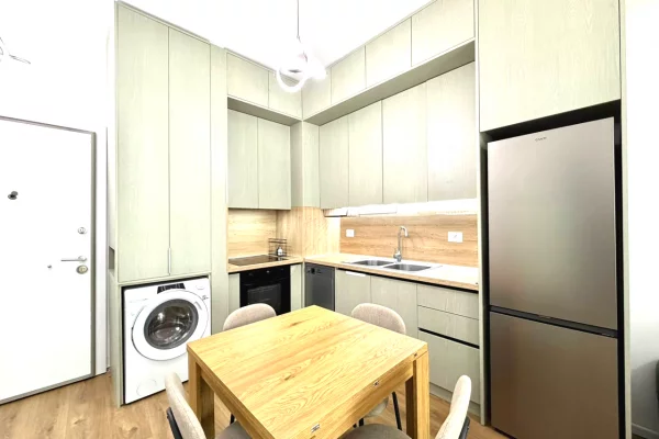 Shtepi me qera Apartament ne Tirane, 1+1, Mobilimi E mobiluar, Pagesa 45,000  Leke.
