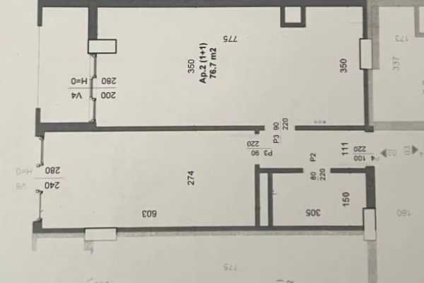Shtepi ne shitje Apartament ne Tirane, 1+1, Mobilimi Bosh, pa mobiluar, Pagesa 71,000  Euro.