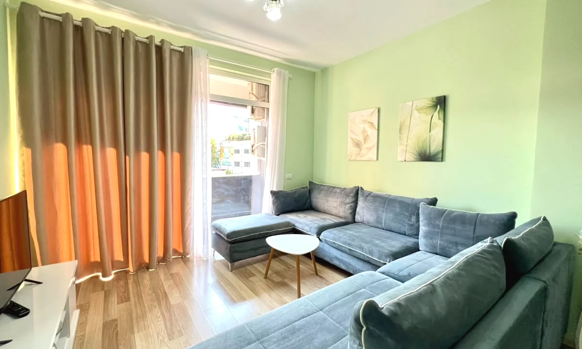 Shtepi me qera Apartament ne Tirane, 1+1, Mobilimi E mobiluar, Pagesa 65,000  Leke.