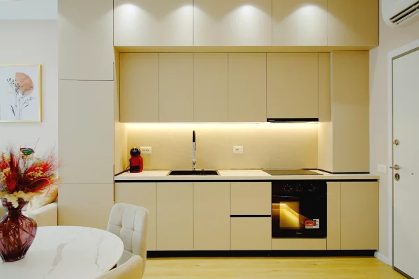 Shtepi ne shitje Apartament ne Tirane, 2+1, Mobilimi E mobiluar, Pagesa 168,000  Euro.
