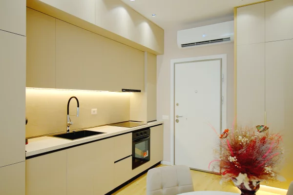 Shtepi ne shitje Apartament ne Tirane, 2+1, Mobilimi E mobiluar, Pagesa 168,000  Euro.