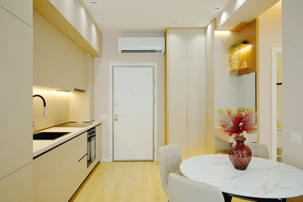 Shtepi ne shitje Apartament ne Tirane, 2+1, Mobilimi E mobiluar, Pagesa 168,000  Euro.