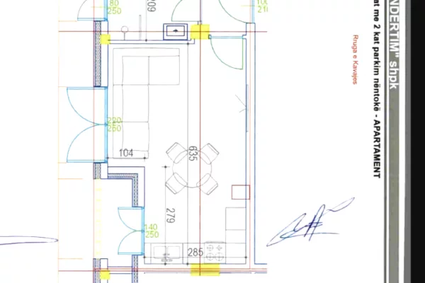 Shtepi ne shitje Apartament ne Tirane, 2+1, Mobilimi Bosh, pa mobiluar, Pagesa 255,000  Euro.