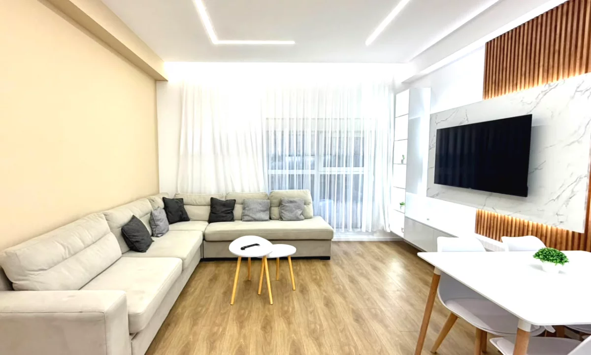 Shtepi me qera Apartament ne Tirane, 1+1, Mobilimi E mobiluar, Pagesa 50,000  Leke.