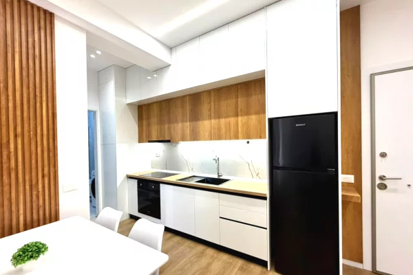 Shtepi me qera Apartament ne Tirane, 1+1, Mobilimi E mobiluar, Pagesa 50,000  Leke.