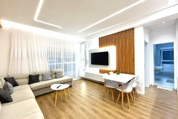 Shtepi me qera Apartament ne Tirane, 1+1, Mobilimi E mobiluar, Pagesa 50,000  Leke.