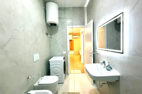 Shtepi me qera Apartament ne Tirane, 1+1, Mobilimi E mobiluar, Pagesa 50,000  Leke.