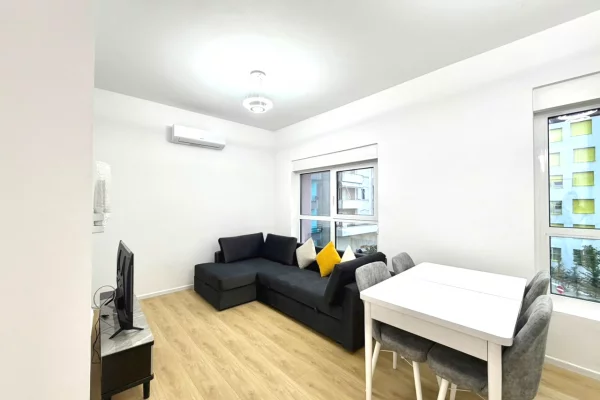ME QERA: 1+1 📍Ali Demi - Rezidenca Kadiu || 50,000 Leke/Muaj - K.3 - Sp.70m² - I Pabanuar me Pare 100% Akull i ri🔥