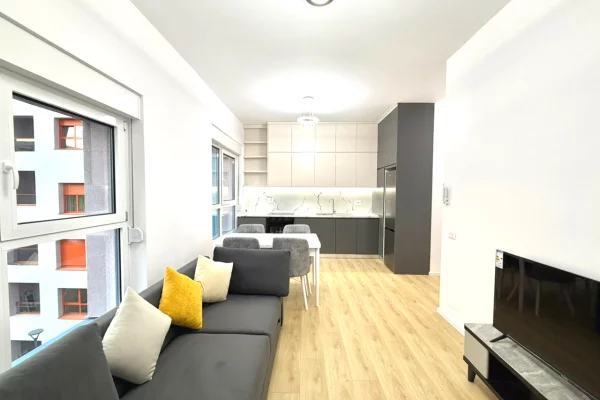 Shtepi me qera Apartament ne Tirane, 1+1, Mobilimi E mobiluar, Pagesa 50,000  Leke.