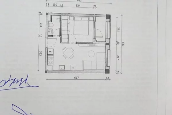 Shtepi ne shitje Apartament ne Tirane, 1+1, Mobilimi E mobiluar, Pagesa 89,500  Euro.