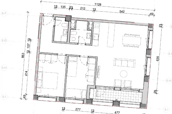 Shtepi ne shitje Apartament ne Tirane, 2+1, Mobilimi E mobiluar, Pagesa 180,000  Euro.