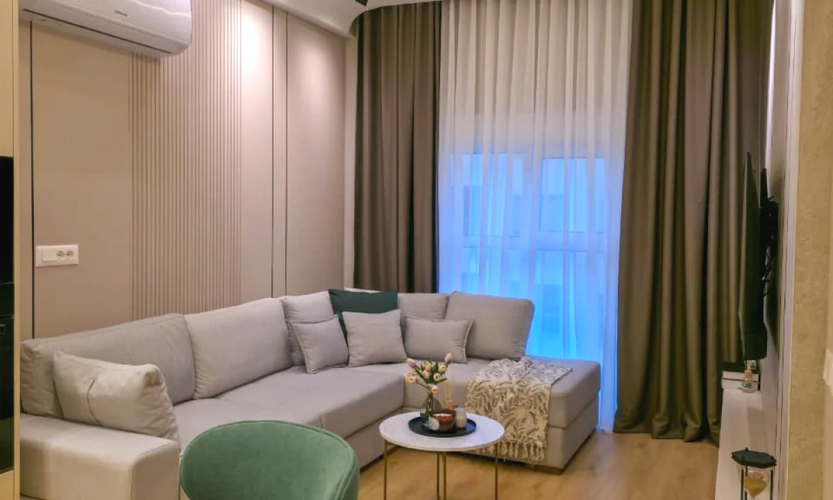 Shtepi me qera Apartament ne Tirane, 1+1, Mobilimi E mobiluar, Pagesa 50,000  Leke.