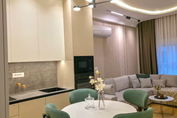 Shtepi me qera Apartament ne Tirane, 1+1, Mobilimi E mobiluar, Pagesa 50,000  Leke.