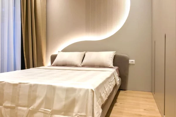 Shtepi me qera Apartament ne Tirane, 1+1, Mobilimi E mobiluar, Pagesa 50,000  Leke.