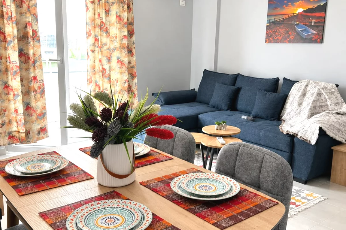 Shtepi me qera Apartament ne Tirane, 1+1, Mobilimi E mobiluar, Pagesa 50,000  Leke.
