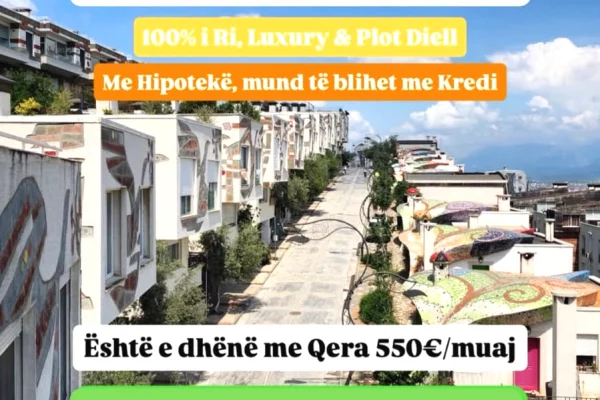 Shtepi ne shitje 1+1 ne Tirane - 15,900,000 Leke