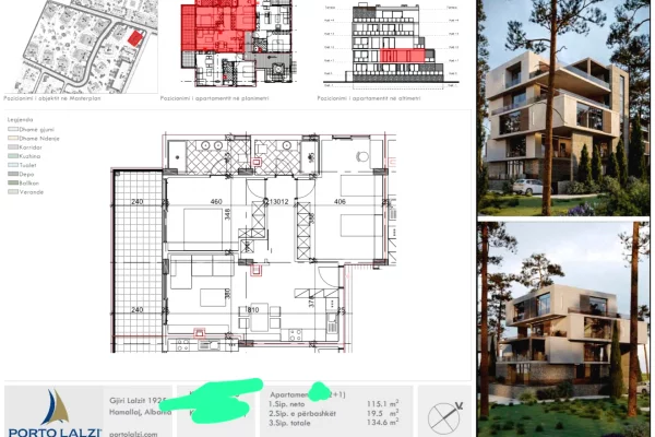 Shtepi ne shitje 2+1 ne Durres - 336,500 Euro