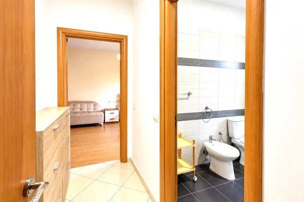 Shtepi me qera Apartament ne Tirane, 1+1, Mobilimi E mobiluar, Pagesa 65,000  Leke.