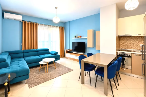 Shtepi me qera Apartament ne Tirane, 1+1, Mobilimi E mobiluar, Pagesa 65,000  Leke.