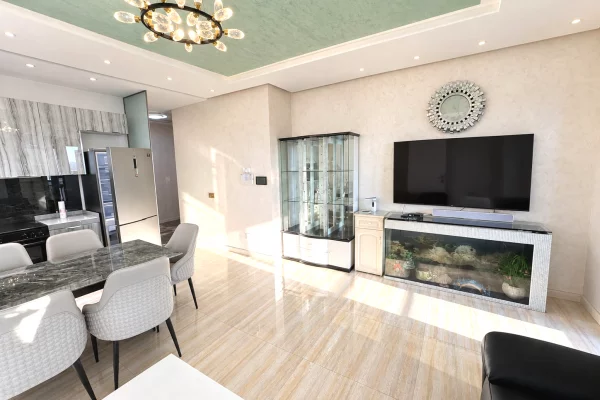 Shtepi me qera Apartament ne Tirane, 1+1, Mobilimi E mobiluar, Pagesa 70,000  Leke.