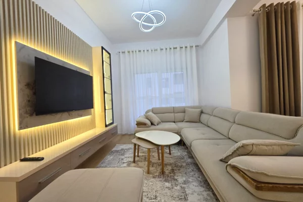 ME QERA: 2+1+2wc& 2ballkone 📍Residencën Kadiu - Ali Demi | 100% I Ri | 96m² | Kati 2 (P2026) Cdo gjë në Qese | 55,000Leke/Muaj ✨