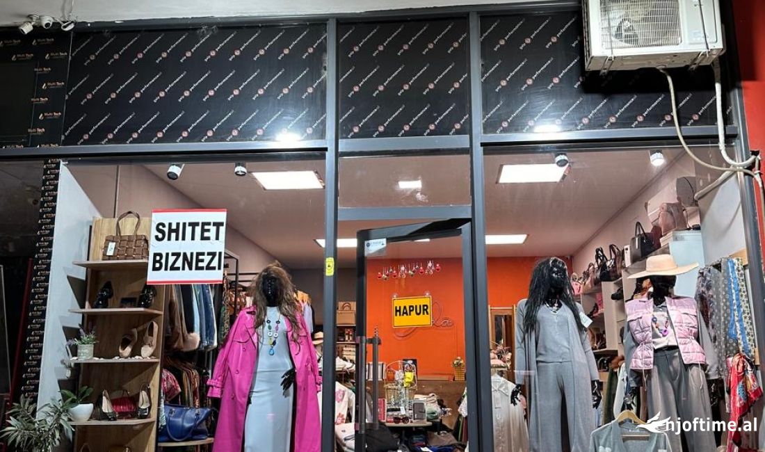 Shitet biznesi butik ne Astir