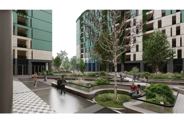 Apartament 2+1 per shitje Riverside Residence