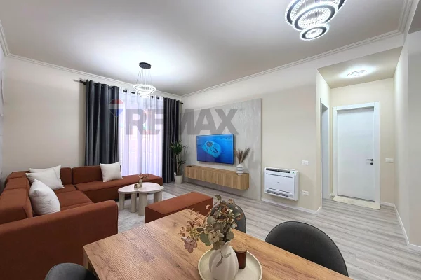 Shtepi me qera Apartament ne Tirane, 1+1, Mobilimi E mobiluar, Pagesa 120,000  Leke.