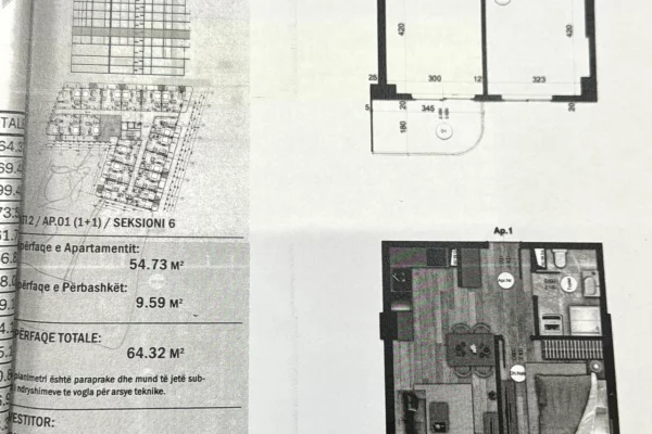 Appartamento in vendita a Durazzo 1+1, Vuoto