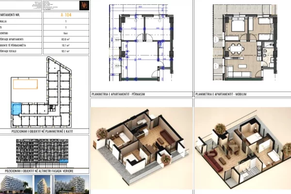 Casa in vendita 2+1 a Durazzo - 121,810 Euro