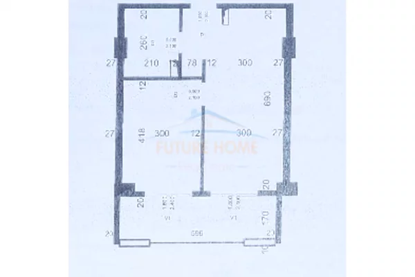 Appartamento in vendita a Durazzo 1+1, Vuoto