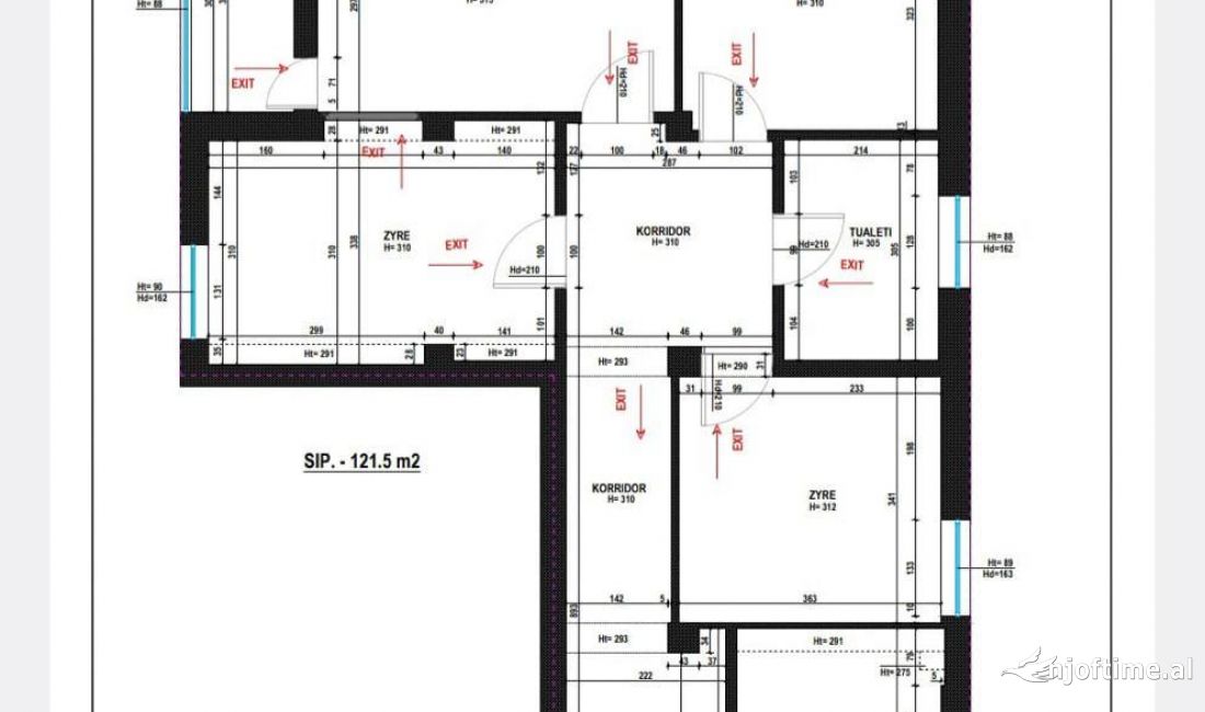 Zyre Me Qera Ne Bllok (ID BZ2409) Tirane