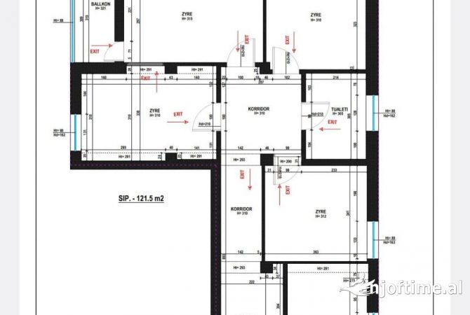 Business Property for Rent 3+1 in Tirana - 1,400 Euro