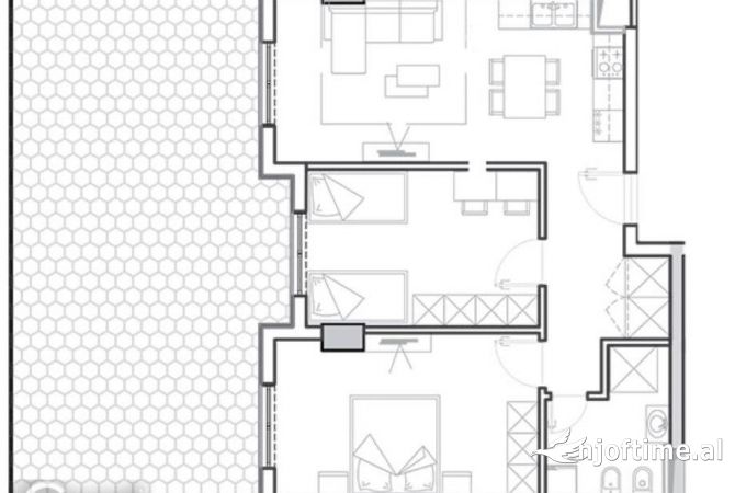 Ambiente Commerciale in Affitto 3+1 a Tirana - 1,800 Euro