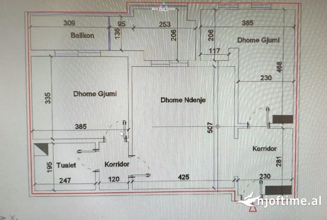 Shtepi ne shitje Apartament ne Tirane, 2+1, Mobilimi E mobiluar, Pagesa 207,000  Euro.