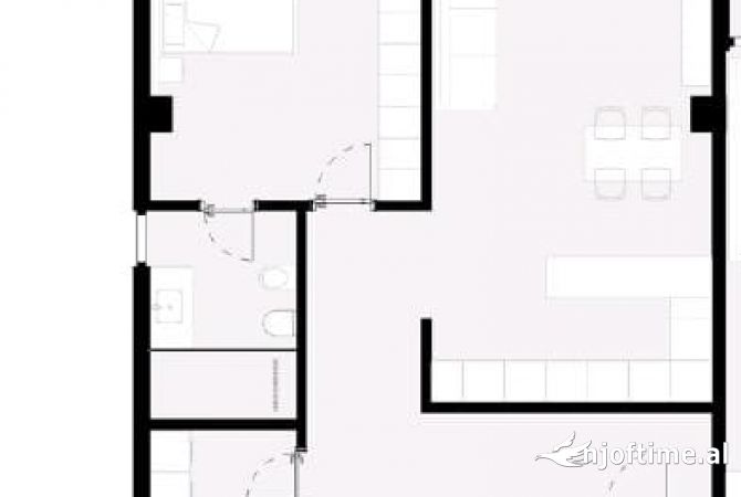 Appartamento in vendita a Tirana 2+1, Vuoto