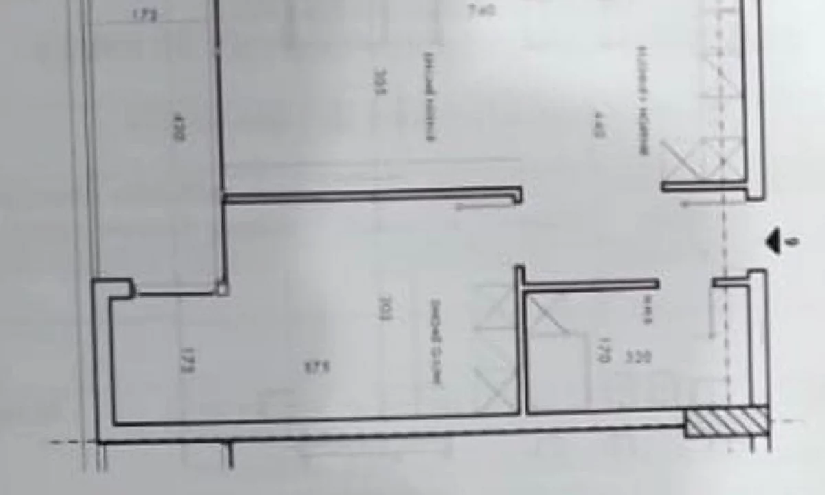 Apartment for sale in Tirana 1+1, Emty