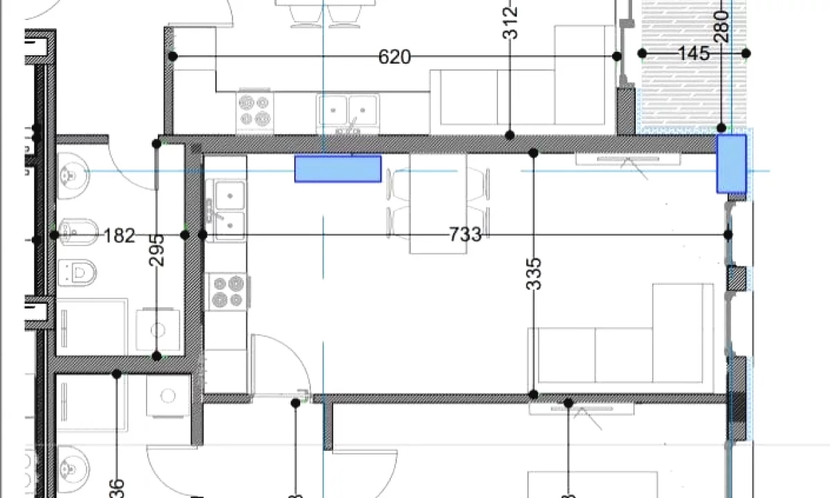 Appartamento in vendita a Tirana 1+1, Vuoto
