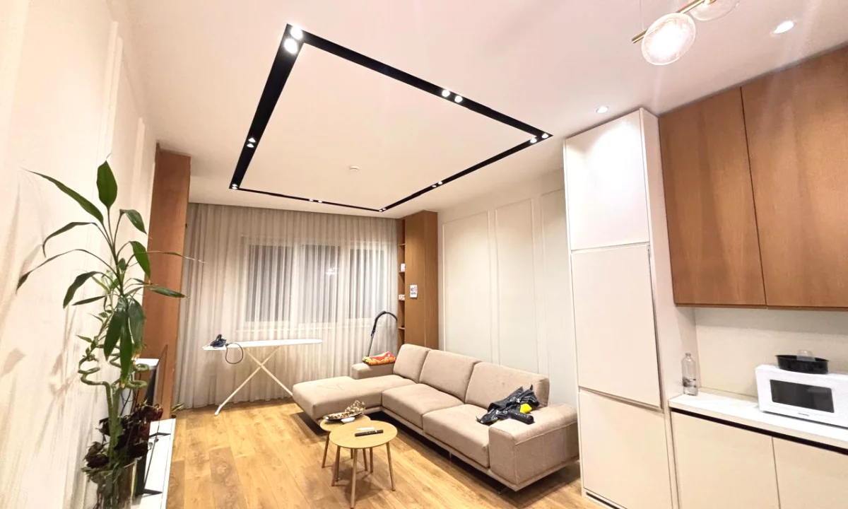 Shtepi me qera Apartament ne Tirane, 1+1, Mobilimi E mobiluar, Pagesa 55,000  Leke.