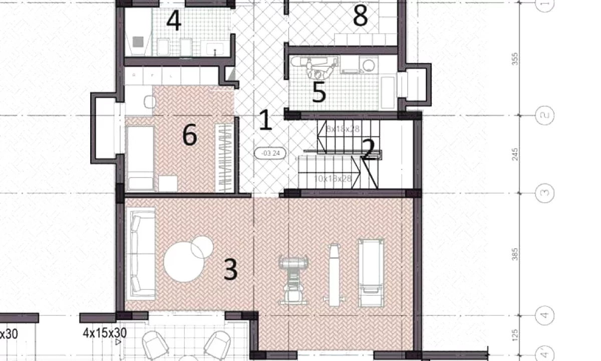 Villa di lusso in vendita a Tirana 4+1, Vuoto