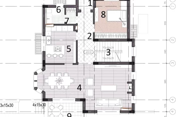 Villa di lusso in vendita a Tirana 4+1, Vuoto