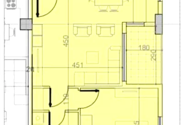 Casa in vendita 1+1 a Tirana - 90,400 Euro