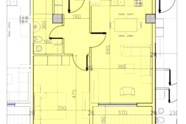 Casa in vendita 1+1 a Tirana - 91,700 Euro
