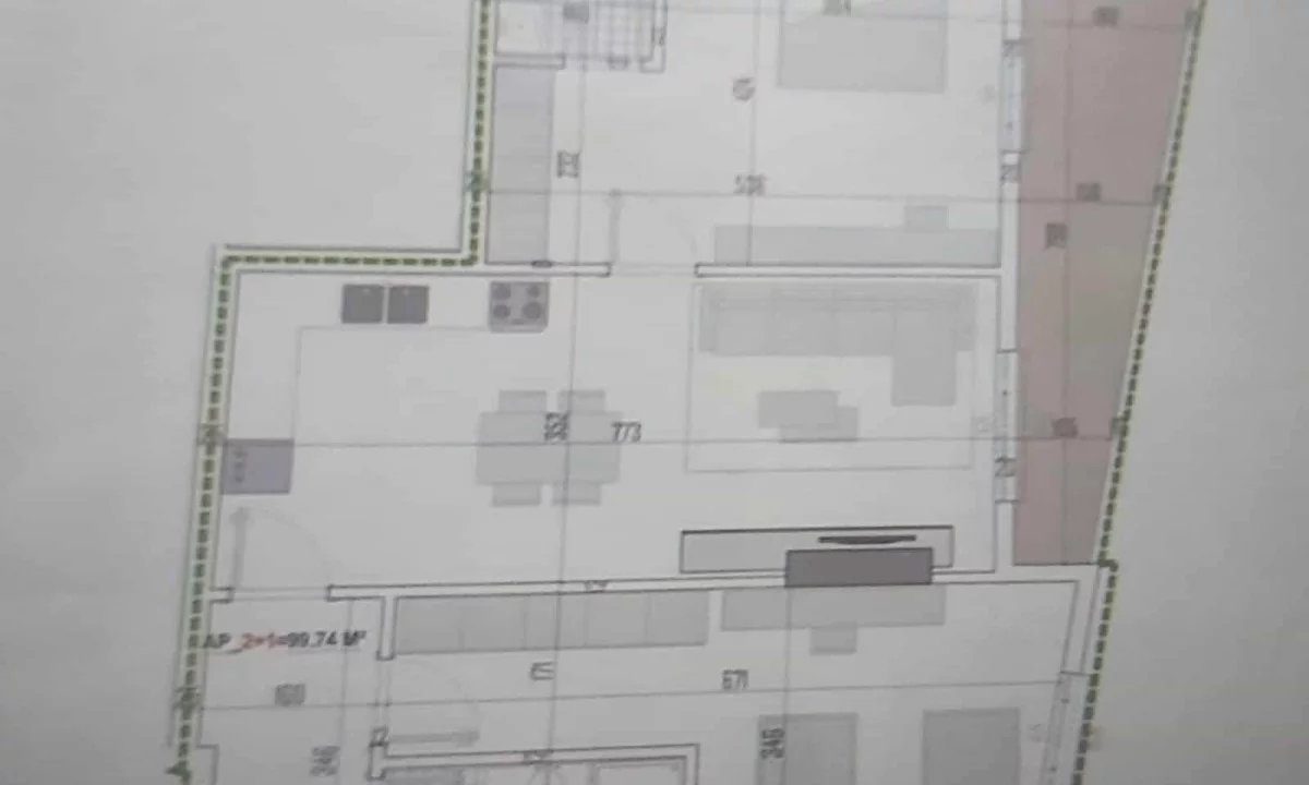 Appartamento in vendita a Tirana 2+1, Vuoto