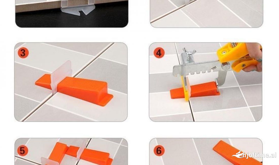 Distanciator dhe nivelues per pllaka