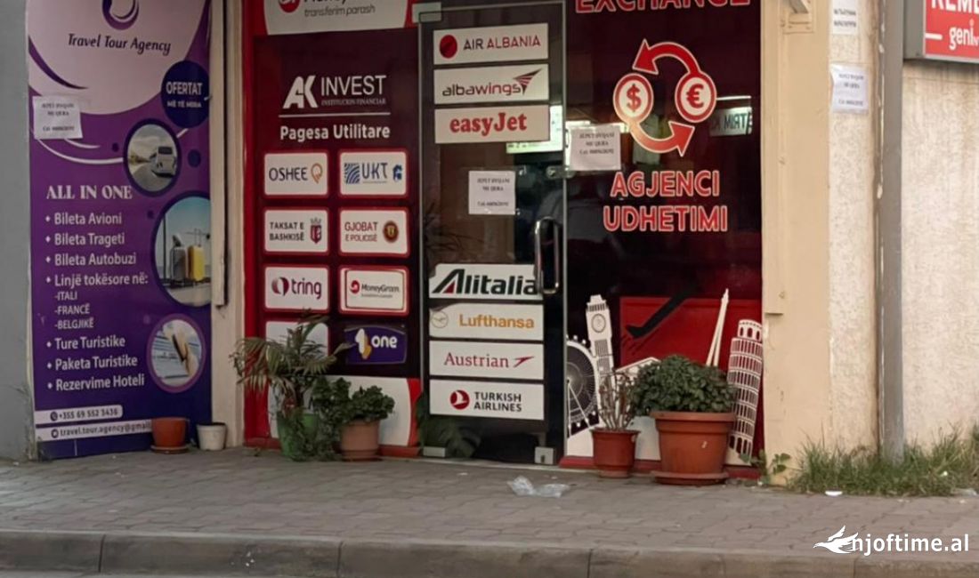 Jepet me qera EXCHANGE me klientele te ngritur buze rruge + Parkim ne Don Bosko