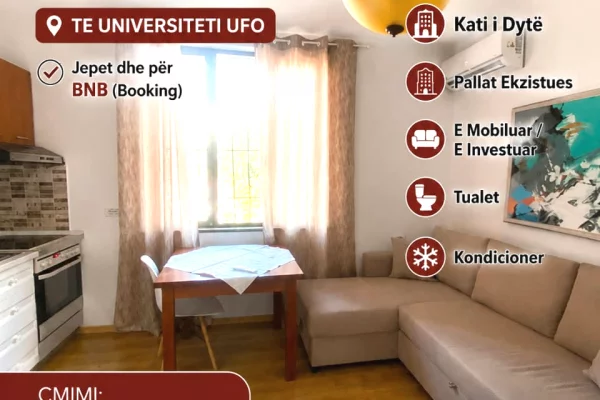 Apartament 1+1 me Qira 