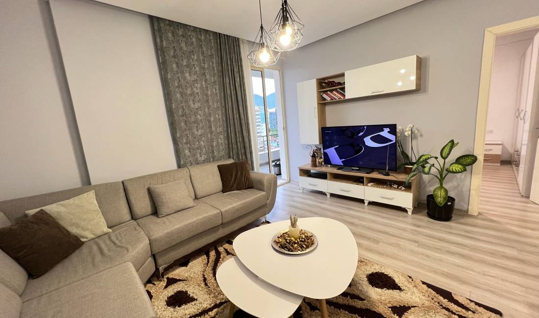Shtepi ne shitje Apartament ne Tirane, 1+1, Mobilimi E mobiluar, Pagesa 130,000  Euro.