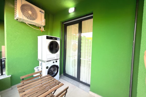 Shtepi me qera Apartament ne Tirane, 1+1, Mobilimi E mobiluar, Pagesa 500  Euro.