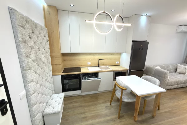 Shtepi me qera Apartament ne Tirane, 1+1, Mobilimi E mobiluar, Pagesa 500  Euro.